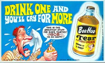 1969 Topps Wacky Ads #10 Boo-Hoo Front