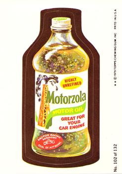 1979 Topps Wacky Packages (2nd Series Rerun) #102 Motorzola Front