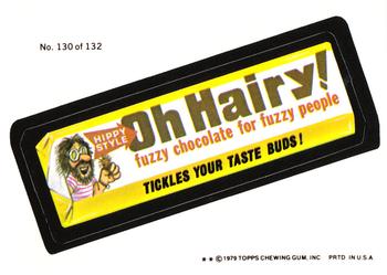 1979 Topps Wacky Packages (2nd Series Rerun) #130 Oh Hairy! Front