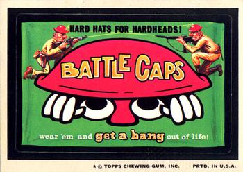 1975 Topps Wacky Packages 12th Series #NNO Battle Caps Front