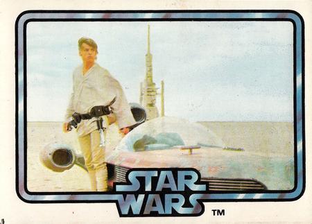 1978 General Mills Star Wars #10 Luke Skywalker Front