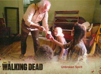 2014 Cryptozoic The Walking Dead Season 3 Part 1 #4 Unbroken Spirit Front