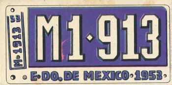 1953 Topps License Plates (R714-13) #74 Mexico Front