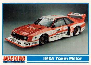 1994 Performance Years Mustang Cards II (30 Years) #136 IMSA Team Miller Front