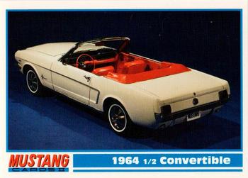 1994 Performance Years Mustang Cards II (30 Years) #139 1964 1/2 Convertible Front