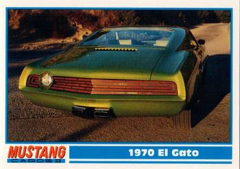 1994 Performance Years Mustang Cards II (30 Years) #163 1970 El Gato Front