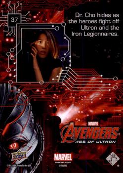 2015 Upper Deck Avengers Age of Ultron #37 Age of Ultron Back