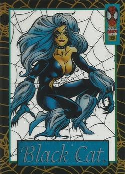 1994 Fleer The Amazing Spider-Man - Suspended Animation #11 Black Cat Front