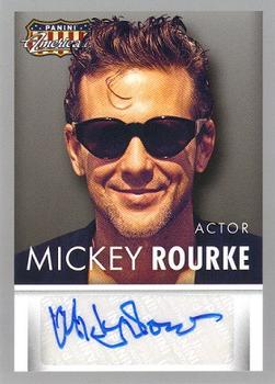 2015 Panini Americana - Signatures #S-MR Mickey Rourke Front