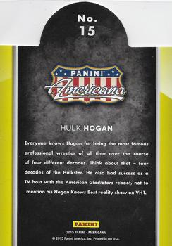 2015 Panini Americana - On the Tube Modern #15 Hulk Hogan Back