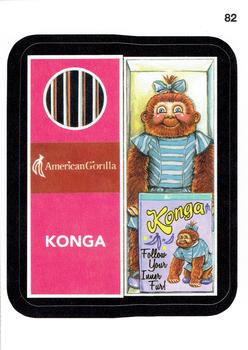 2015 Topps Wacky Packages #82 American Gorilla Front