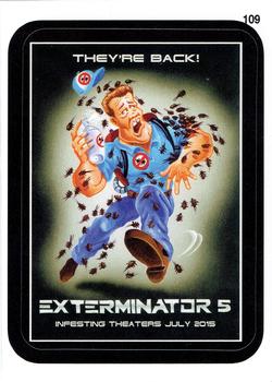 2015 Topps Wacky Packages #109 Exterminator 5 Front