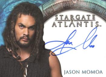 2009 Rittenhouse Stargate Heroes - Stargate Atlantis Autographs #JM Jason Momoa Front
