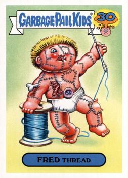 2015 Topps Garbage Pail Kids 30th Anniversary Series #2a Fred Thread Front