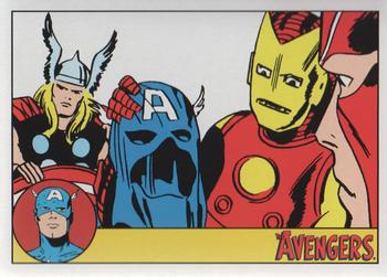 2015 Rittenhouse Marvel The Avengers Silver Age #4 Avengers #4 Front