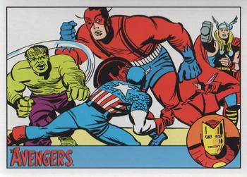 2015 Rittenhouse Marvel The Avengers Silver Age #5 Avengers #5 Front