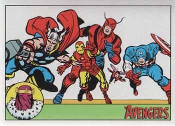 2015 Rittenhouse Marvel The Avengers Silver Age #6 Avengers #6 Front