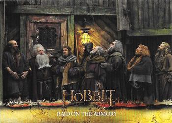 2015 Cryptozoic The Hobbit: The Desolation of Smaug #44 Raid on the Armory Front
