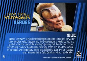 2015 Rittenhouse Star Trek: Voyager: Heroes and Villains #9 Neelix Back