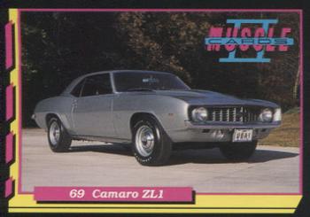 1992 PYQCC Muscle Cards II #122 1969 Chevrolet Camaro ZL1 Front