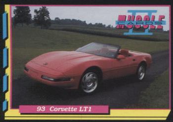 1992 PYQCC Muscle Cards II #169 1993 Chevrolet Corvette LT1 Front