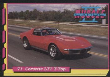 1992 PYQCC Muscle Cards II #183 1971 Chevrolet Corvette LT1 Front