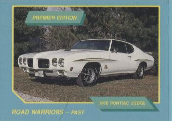 1992 GNM Road Warriors #7 1970 Pontiac Judge Front