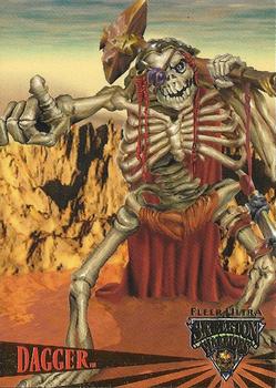 1995 Fleer Skeleton Warriors - Comics Promos #NNO Dagger Front