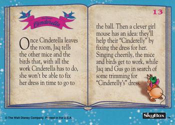1995 SkyBox Cinderella #13 We can help our Cinderelly! Back