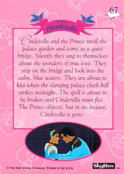 1995 SkyBox Cinderella #67 An Enchanted Evening Back