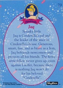 1995 SkyBox Cinderella #79 Jaq Back