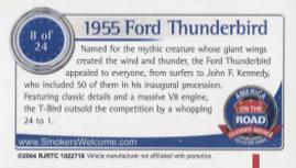 2004 America on the Road: Celebrate America #8 1955 Ford Thunderbird Back