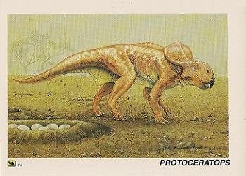 1992 DinoCardz #12 Protoceratops Front