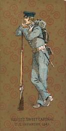1888 Kinney Tobacco Military (N224) #NNO U.S. Infantry, 1847 Front