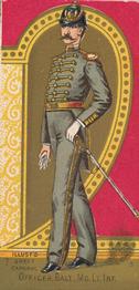 1888 Kinney Tobacco Military (N224) #NNO Officer, Balt., Md. Lt. Inf. Front