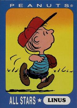 1991 Ziploc Peanuts All-Stars #4 Linus Front