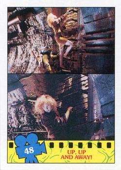 1990 O-Pee-Chee Teenage Mutant Ninja Turtles: The Movie #48 Up, Up and Away! Front