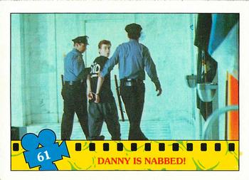 1990 O-Pee-Chee Teenage Mutant Ninja Turtles: The Movie #61 Danny Is Nabbed! Front