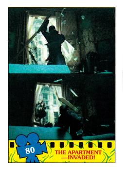 1990 O-Pee-Chee Teenage Mutant Ninja Turtles: The Movie #80 The Apartment -- Invaded! Front