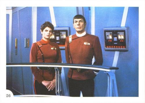1982 FTCC Star Trek II: The Wrath of Khan #26 Saavik and Spock Front