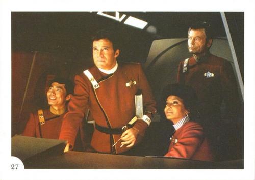 1982 FTCC Star Trek II: The Wrath of Khan #27 Crew begins new mission Front