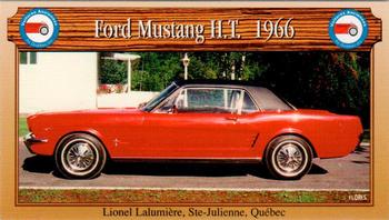 2000 VAQ Voitures Anciennes du Québec #5 Ford Mustang H.T. 1966 Front