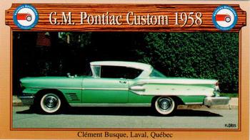 2000 VAQ Voitures Anciennes du Québec #9 G.M. Pontiac Custom 1958 Front
