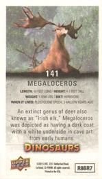 2015 Upper Deck Dinosaurs - Canvas Mini #141 Megaloceros Back