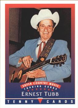 1992 Tenny Super Country Music #NNO Ernest Tubb Front