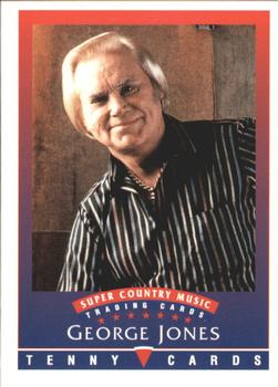 1992 Tenny Super Country Music #NNO George Jones Front