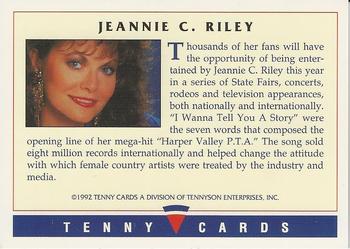 1992 Tenny Super Country Music #NNO Jeannie C. Riley Back