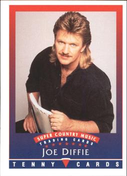 1992 Tenny Super Country Music #NNO Joe Diffie Front