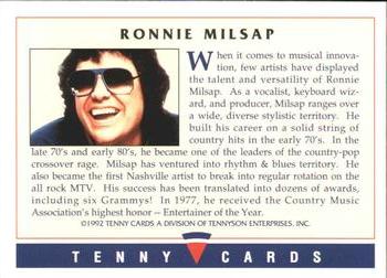 1992 Tenny Super Country Music #NNO Ronnie Milsap Back