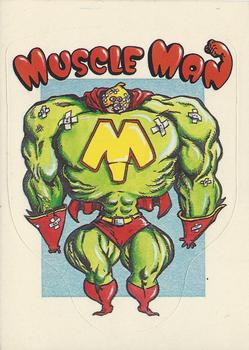 1983 Donruss Zero Heroes #3 Muscle Man Front
